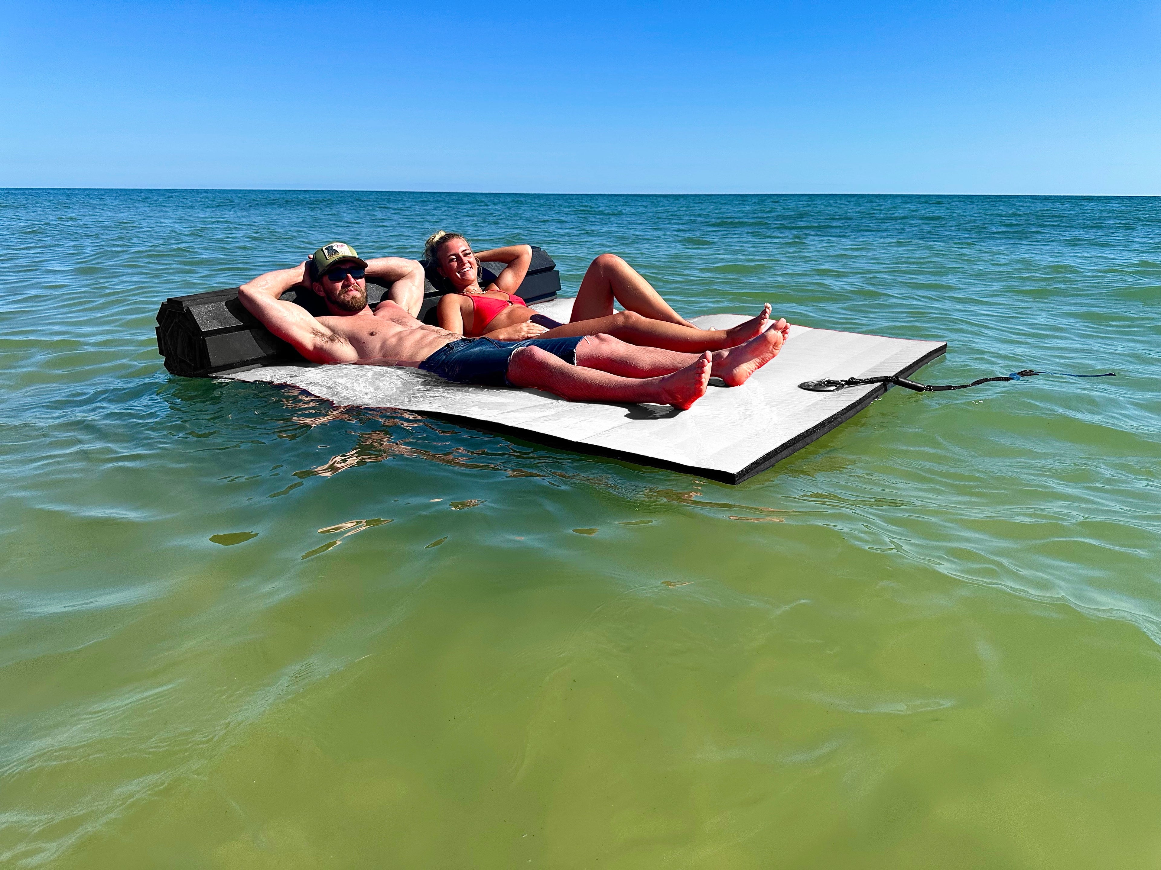 White EZ Roll Marine Mat